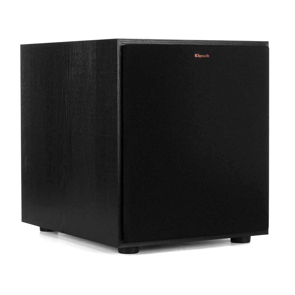 Klipsch R-100SW Subwoofer attivo 10" amplif. digitale da 300 Watt di picco, Nero