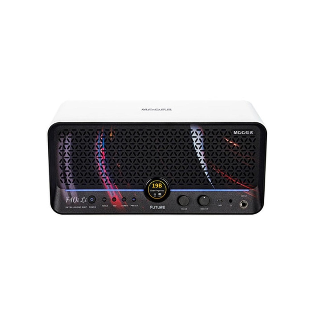 Mooer F40i Li Intelligent Amp SNOWFALL WHITE Amp. combo x chitarra 40w Bianco