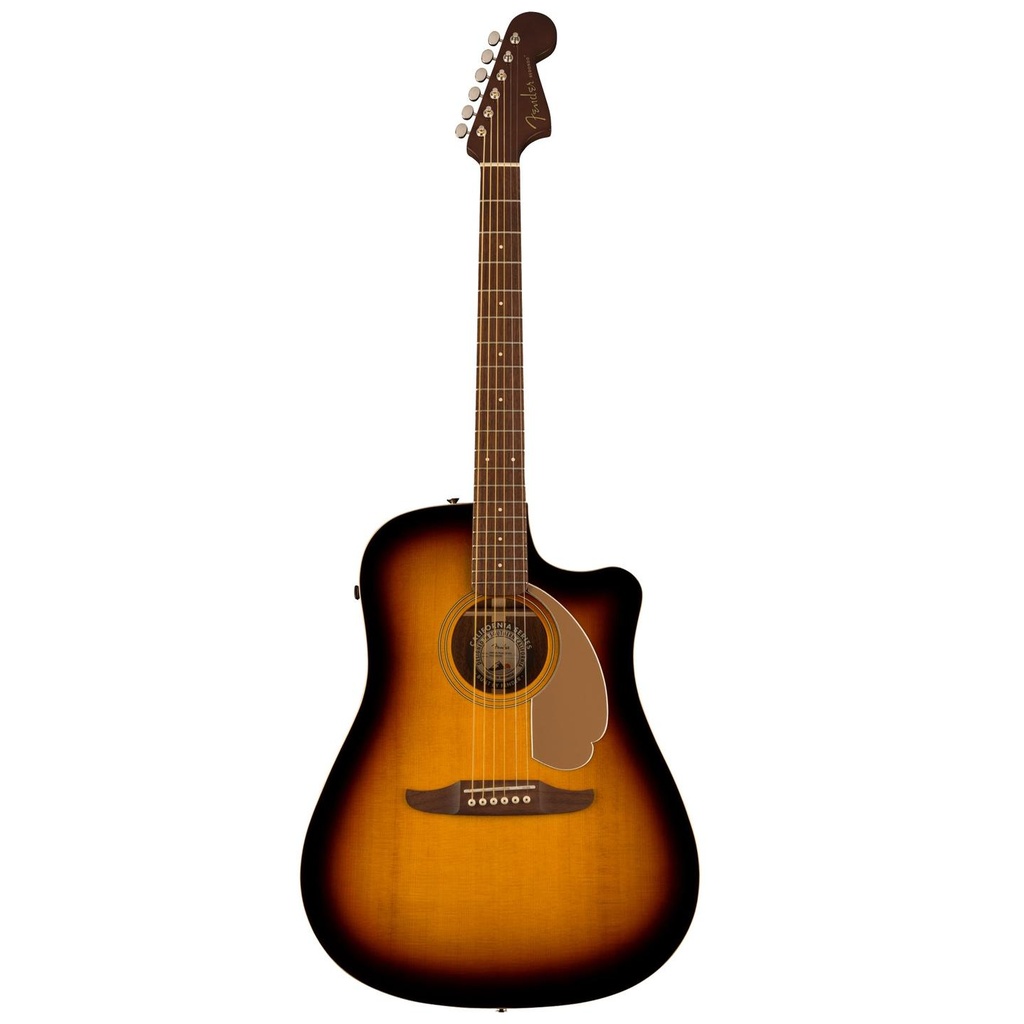 Fender Redondo Player Sunburst Chitarra elettro acustica con corpo dreadnought