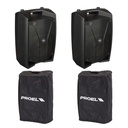Proel V12 PRO Coppia Diff. Audio Attivo 600W P. sez. DSP x suono HQ+2 COVERV12