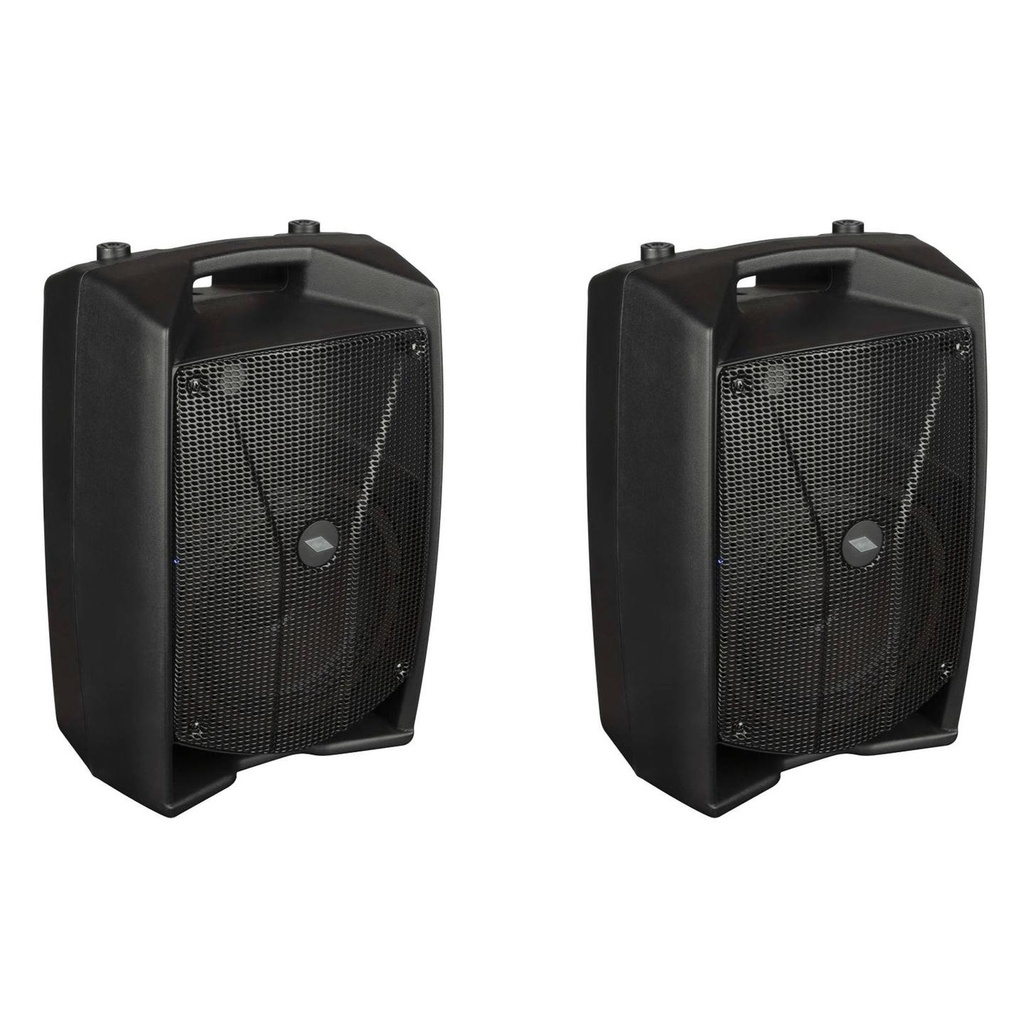 Proel V12 PRO Coppia Diffusore Audio Attivo 2V 600W P. sez. DSP x suono HQ Nero