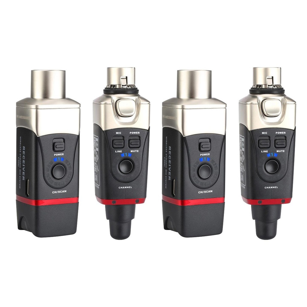 Xvive U35D Dual Sistema Wireless x Microfono Dinamico Trasmett./Ricevit. 5,8GHz