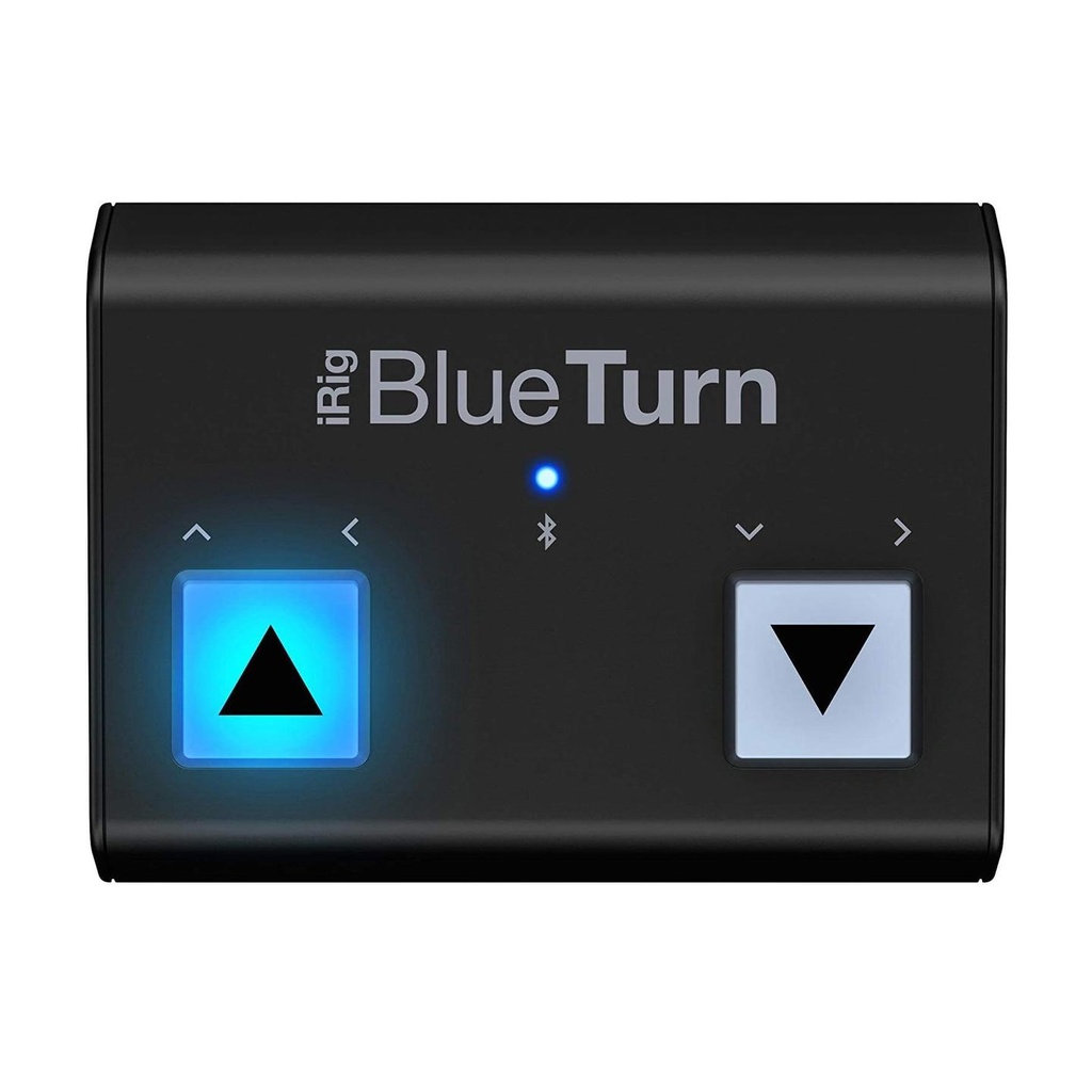 IK Multimedia iRig BlueTurn Pedaliera Bluetooth gira pagine testi spartiti altro