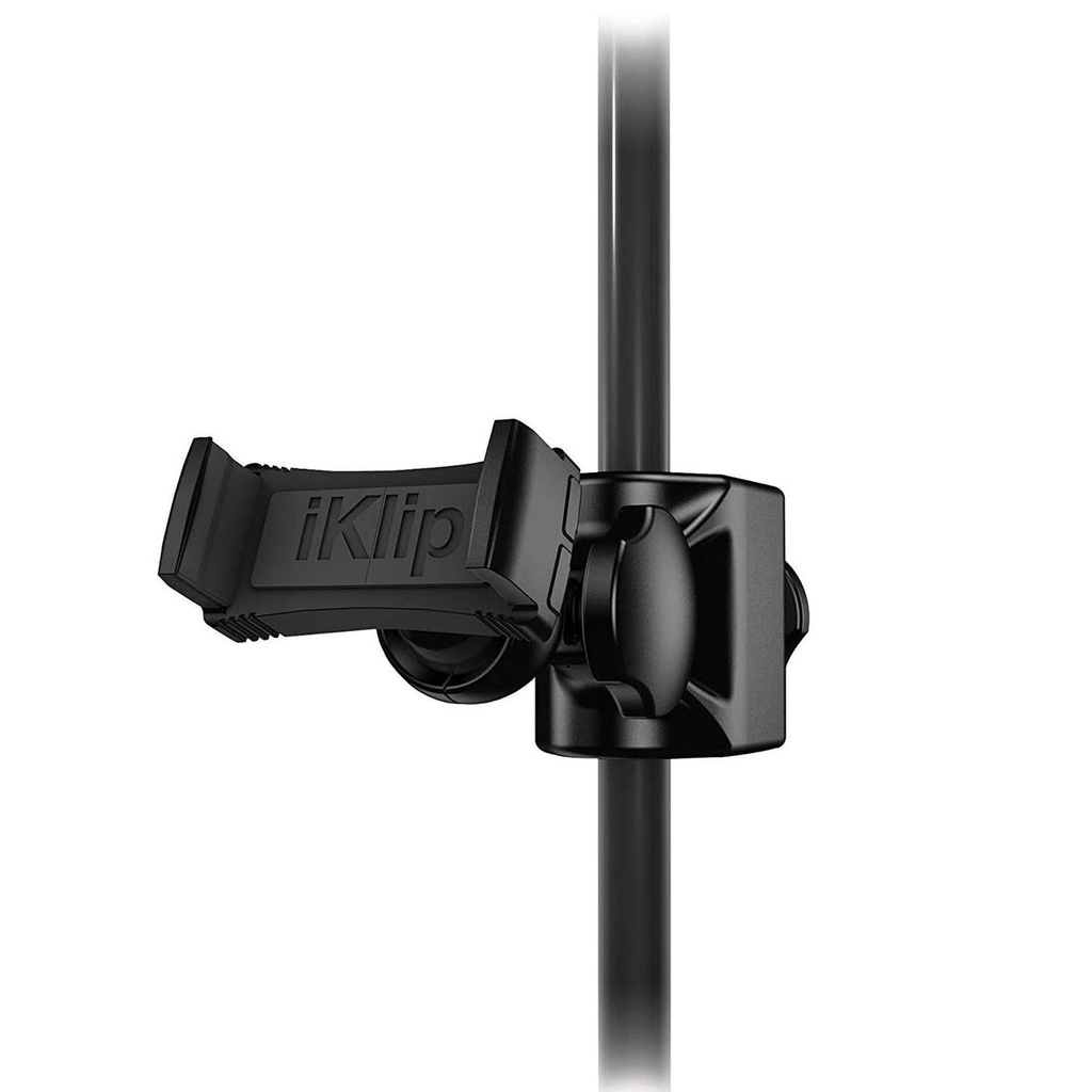 IK Multimedia iKlip Xpand Mini Supporto Univer. x Smartphone aggancio asta mic.