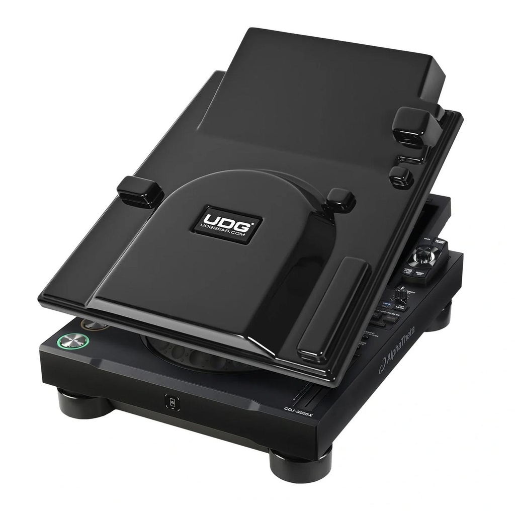 UDG U94130BL Ultimate AlphaTheta CDJ-3000X Equipment Cover Black di protezione