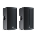 FBT X Lite 108A Coppia Diffusore Attivo Pro da 8" e 800W x2 + Bluetooth, Nero