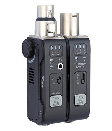 Xvive AT-3 Audio Tester Ultra x Cavi XLR Gener.Segnale Contr. Phantom a distanza