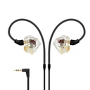 Xvive T9 IN-EAR Auricolare cablato Pro x cantanti senza microfono, Trasparente