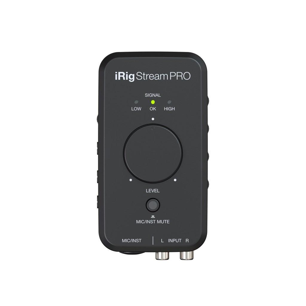 IK Multimedia iRig STREAM PRO Interf.Audio USB 24b.96kHz x iPhone Android Mac/PC
