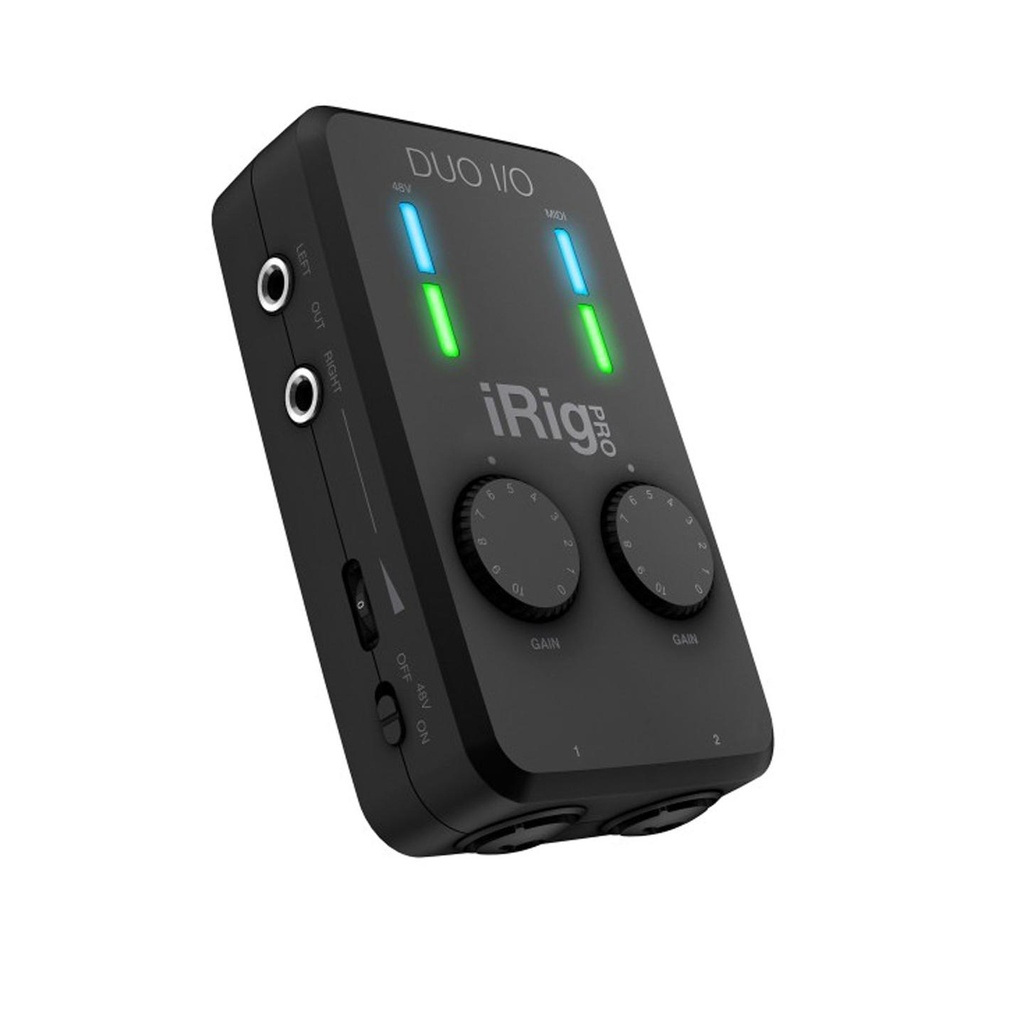 IK Multimedia iRig Pro Duo I/O Interfaccia audio portat. x regist. musica audio