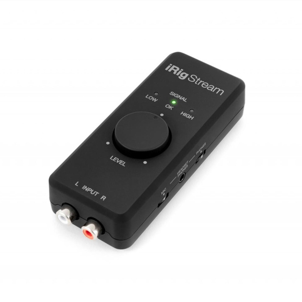IK Multimedia iRig STREAM Interf. Audio x colleg. strum. mixer a iPhone/Mac/Pc