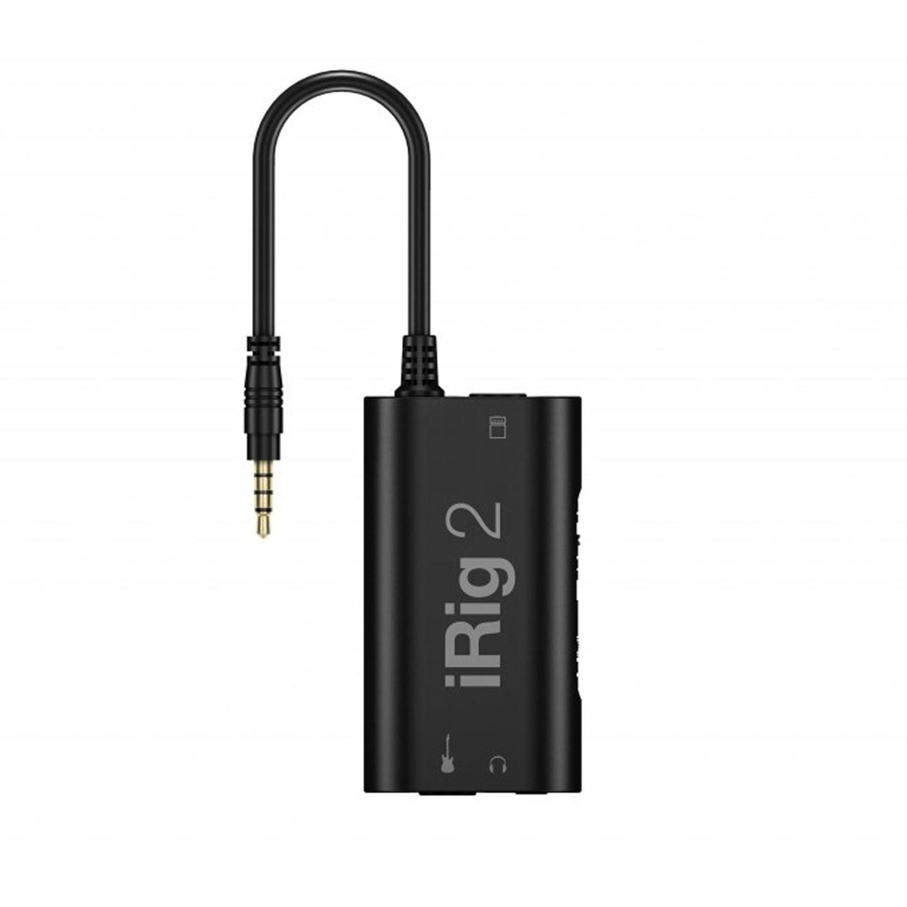 IK Multimedia iRig 2 AUDIO CONVERTER Interfaccia x chitarra controllo guadagno
