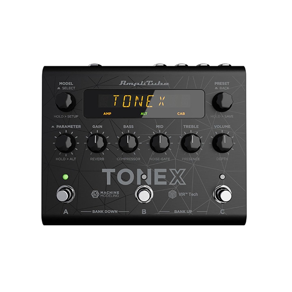 IK Multimedia TONEX PEDAL Pedale x chitarra basso tecnologia AI Machine Modeling