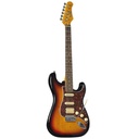 Eko ST-350 SUNBURST Chitarra Elettrica 22 Tasti con switch blade 5 vie, Sunburst