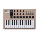 Arturia MINILAB 3 CHAMPAGNE Tastiera controller USB 25 tasti mini 8 Pad Rgb