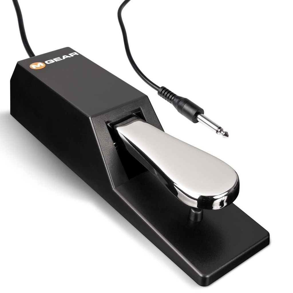 M-Audio SP-2 Pedale Sustain Interr. x invertire la polarità x tastiere Cromato