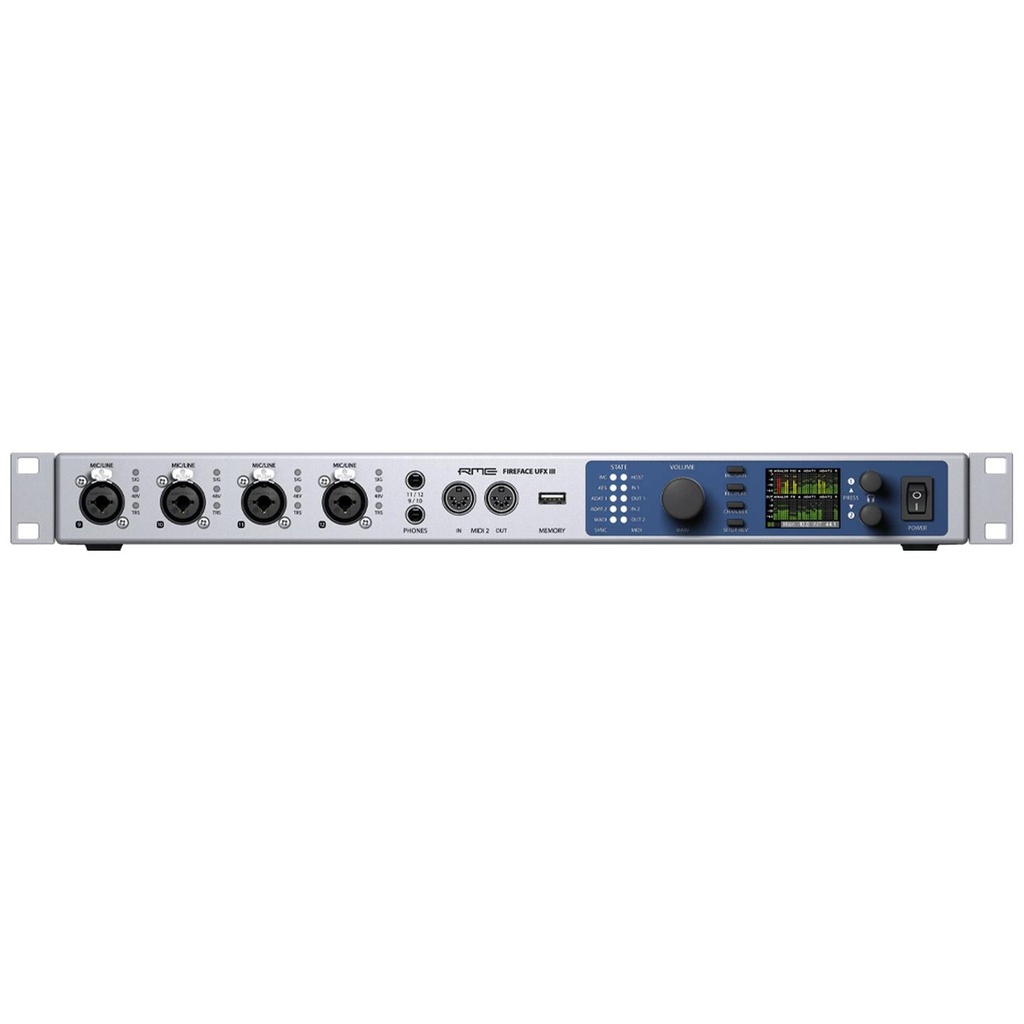 Rme FIREFACE UFX III Interfaccia audio USB 3.0 a 188 CANALI, 24 BIT/192kHz