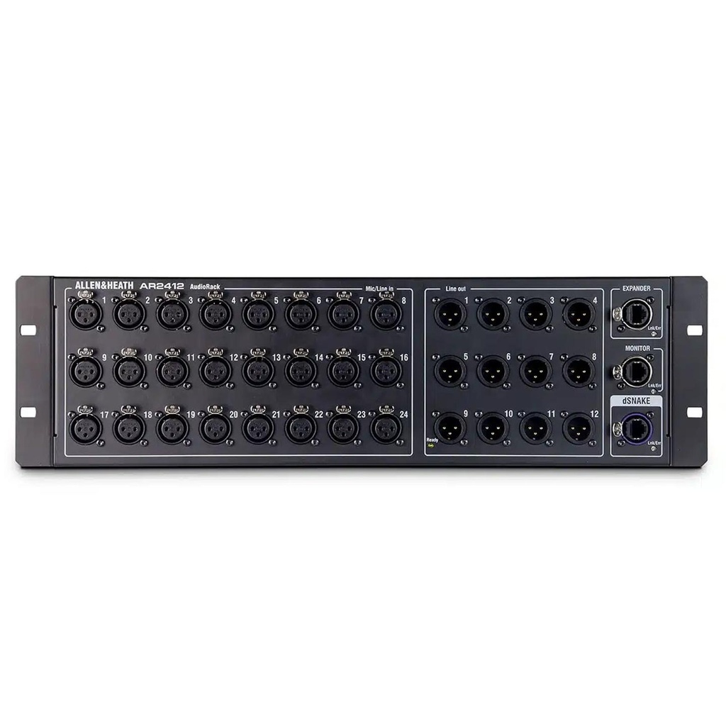 Allen & Heath AR2412 Interfaccia Audio a Rack a 24 In XLR e 12 Out XLR