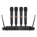 Rondson BE-1040/4MIC-2 (670.4-658.1 - 687.1-664.1) Sist. Mic. Wir. 4 Palm. Nero