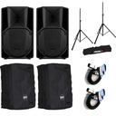 RCF ART 708-A MK5 Coppia Diffus.Att.1400W P.+2CVR ART708+FRE300KIT+2xBULK250LU10