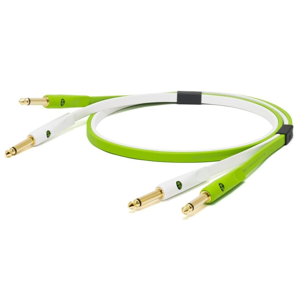 NEO OYAIDE D+ TS Class B 2mt Cavo Audio Pro 2x Jack 6.3 Mono a 2x Jack 6.3 Mono