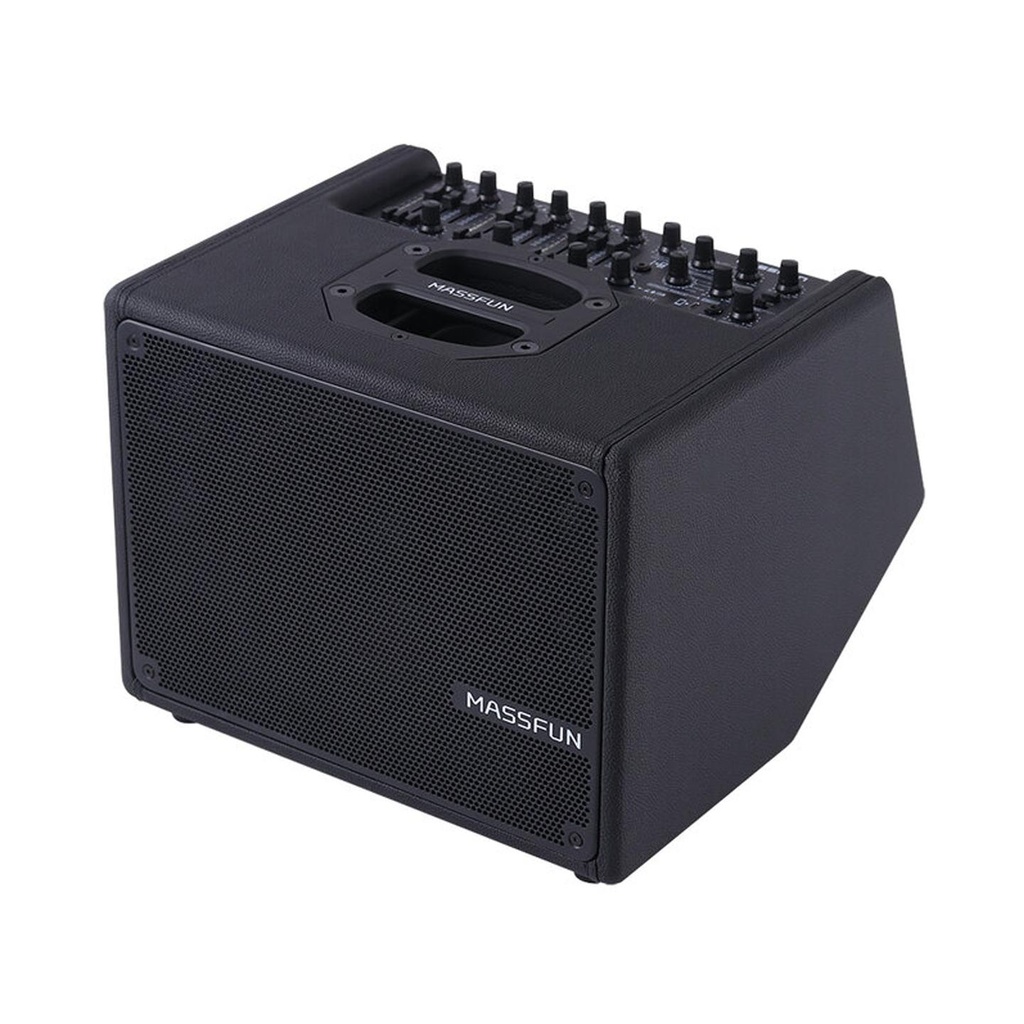 Musiccube MASSFUN M1-C Cassa Att. Portat. Pro a Batteria 200w RMS con BT e varie