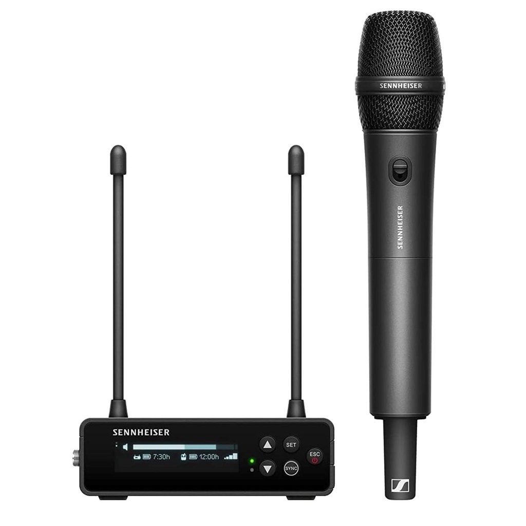 Sennheiser EW-DP 835 Set R1-6 (520-576 MHz) Sistema Wireless Mic Palm. batteria