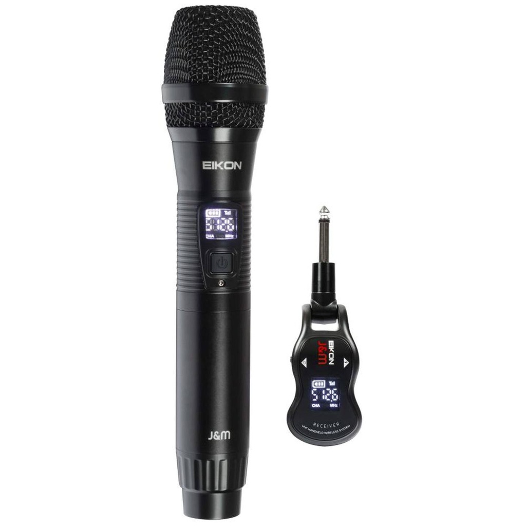 EIKON EKJMV2 Freq.863-865 Sistema Microfonico Palmare Wireless UHF