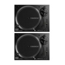 Reloop RP-5000 MK4 Coppia Giradischi Profession. trazione diretta per Dj, Black