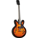 Eko FUSION SUNBURST Chitarra semiacustica 22T con 2 pickup humbucker, Sunburst