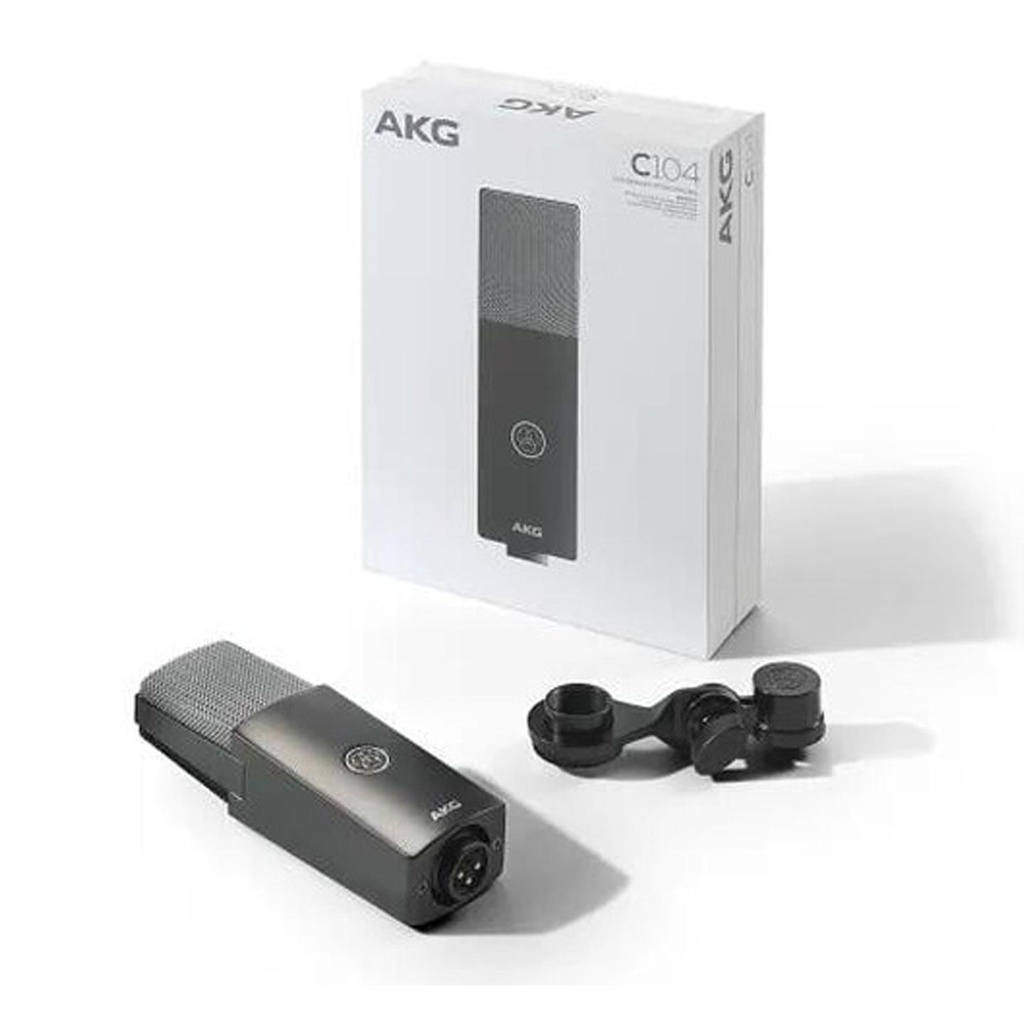 AKG C104 Microfono Condensatore Cablato x podcaster, streamer, YouTuber, video