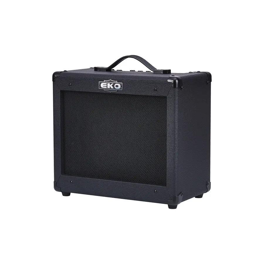 Eko G-BS25 Stealth Black Amp combo x chitarra elettrica 25w RMS finitura SB