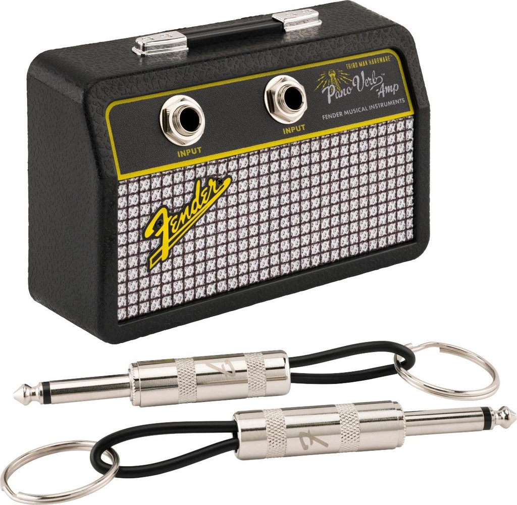 Fender x Third Man Hardware Mini Jack Rack Portachiavi a parete + 2 portachiavi