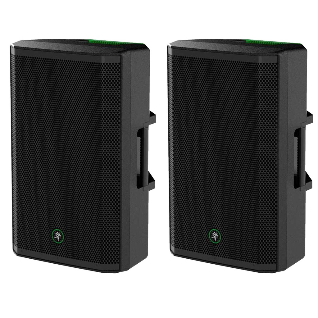 Mackie Thrash215 Coppia Cassa Attiva Monitor Diffus. audio 15" 1300w picco Nero