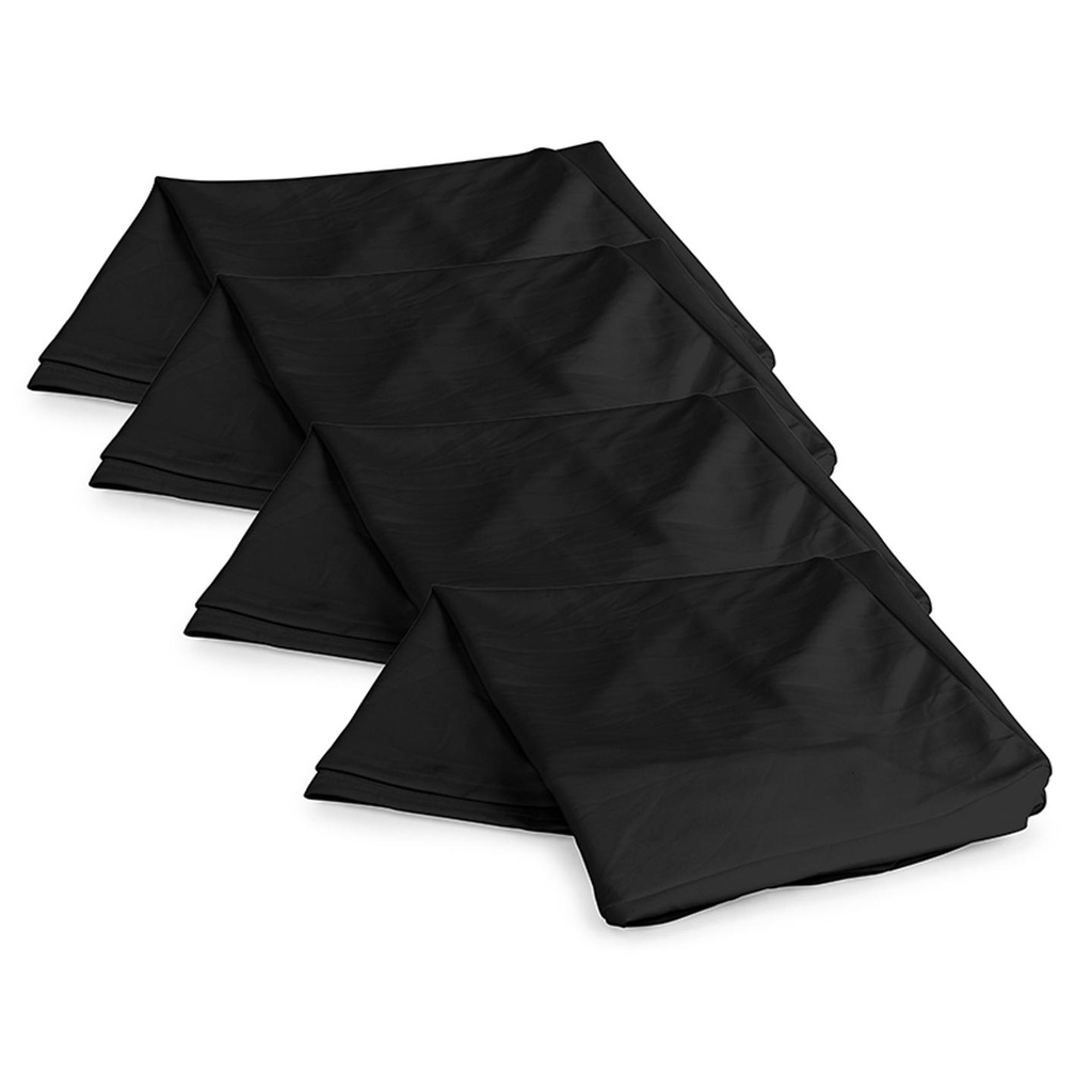 Vonyx DB4 Replacement Set Lycra Black 4 pezzi di teli di ricambio x DB4 DJ, Nero