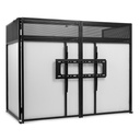 Vonyx DB6 Foldable DJ-Booth System Pro with TV Bracket Banco DJ con supporto TV
