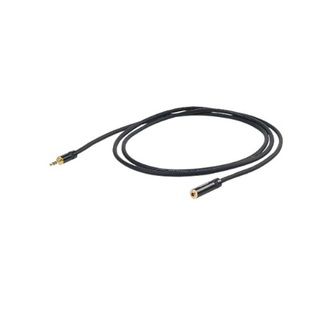 Proel CHLP180LU10 Cavo Extension MiniJack M Stereo 3.5 mm a presa Femmina 10mt