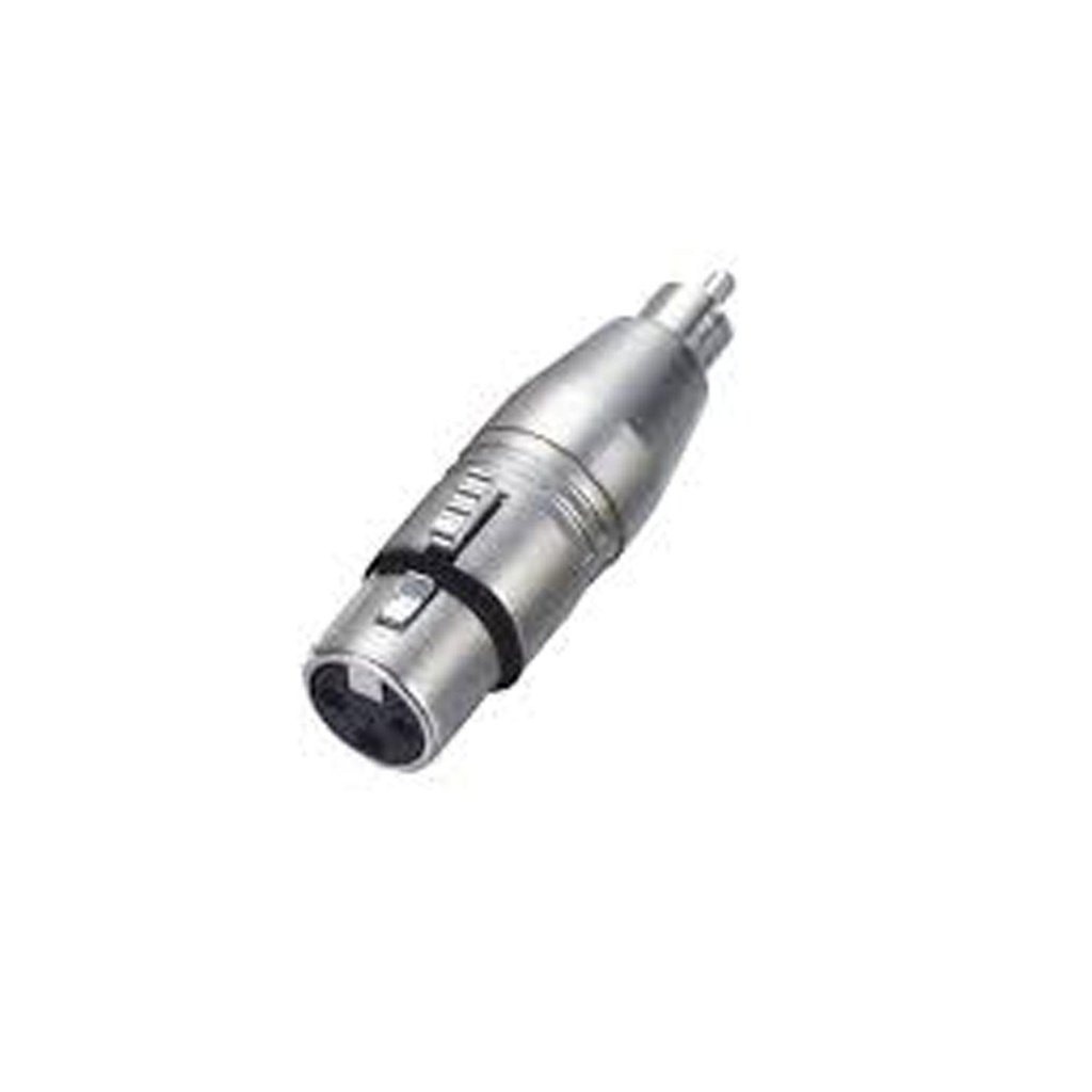 Proel AT510 Adattatore Audio presa Cannon XLR 3F Femmina a singolo RCA maschio