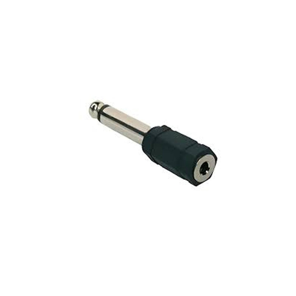 Proel AT155 Adattatore spina jack 6,3 mm mono a presa femmina 3,5 mm mono