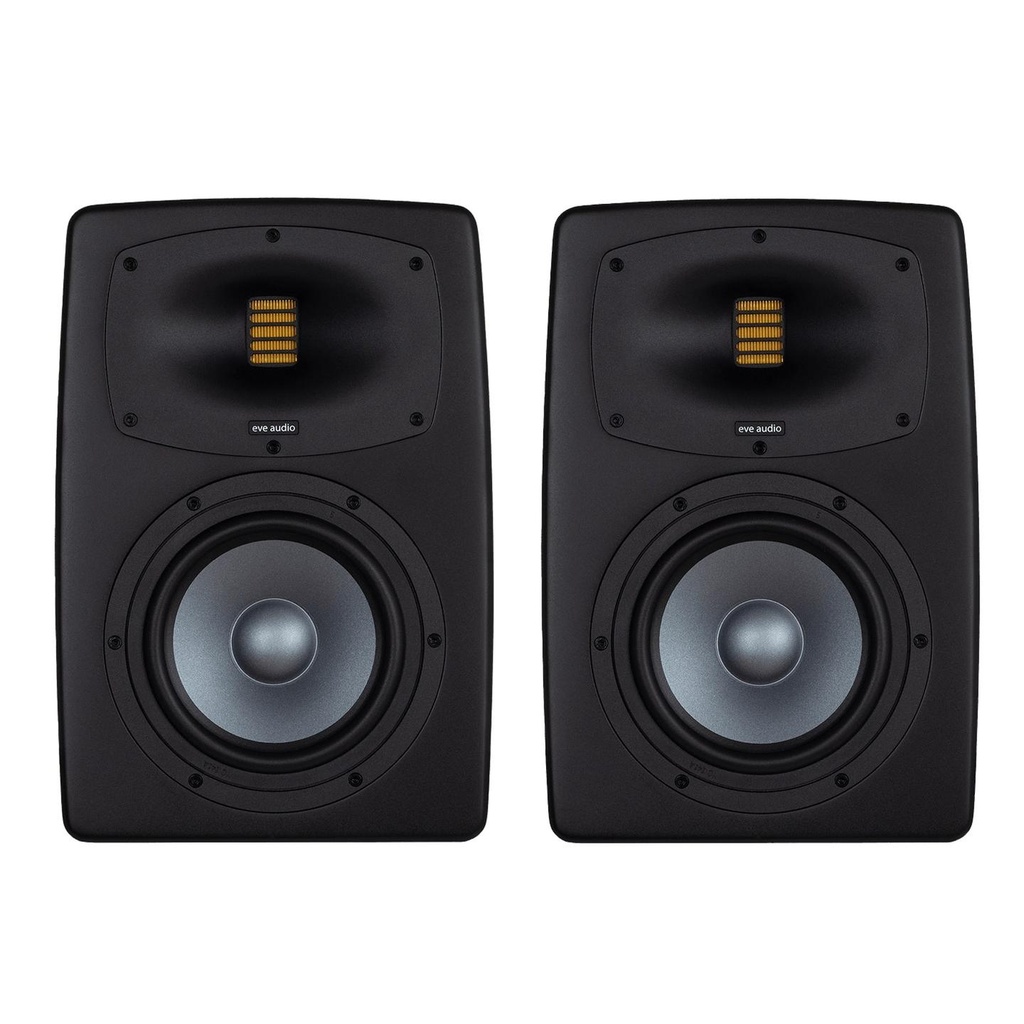 Eve Audio EXO 28 Coppia Monitor Audio Professionale da Studio da 280w RMS, Nero