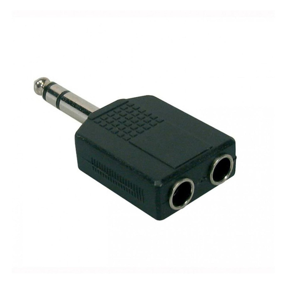 Proel AT170 Adattatore jack maschio 6,3mm stereo a 2x presa femm. 6,3mm stereo