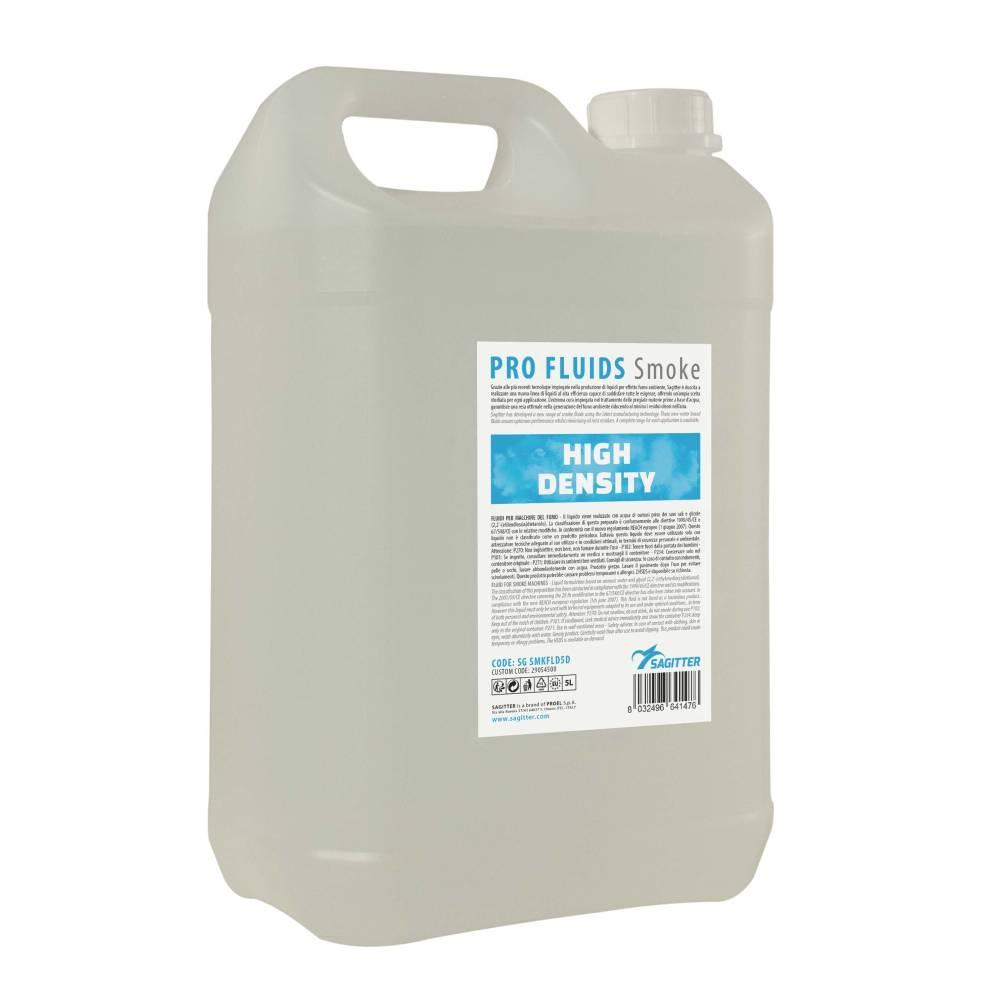 Sagitter PRO FLUIDS SMOKE SMKFLD5D Liquido x macchina fumo 5L Alta Densità
