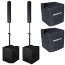 Proel SESSION4 Coppia Sistema Pro colon.1200W p. MP3 USB SD BT St. +COPPIA COVER