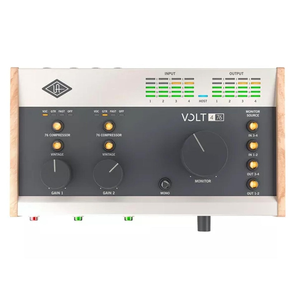 Universal Audio VOLT 476 USB Inter. audio USB Desktop 4I/4O x Mac PC iPad iPhone