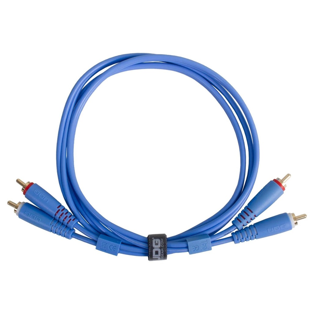 UDG U97003LB Ultimate Audio Cable Cavo connett. 2x RCA M a 2x RCA M 3mt Blu