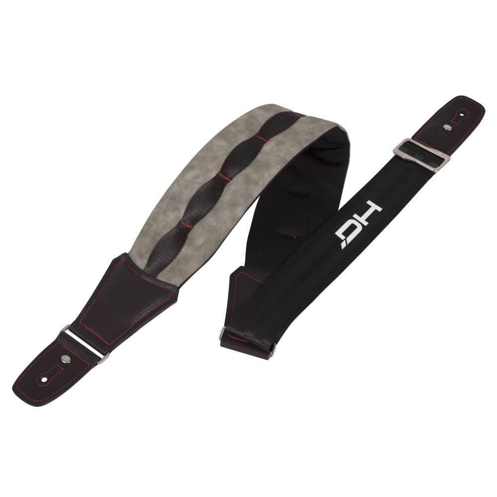 Proel DHSTRAP400GRL Superb Series Tracolla imbot. regol. term. Vera Pelle Grigio