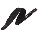 Proel DHSTRAP400BKS Superb Series Tracolla imbott. regol. term. Vera Pelle, Nero