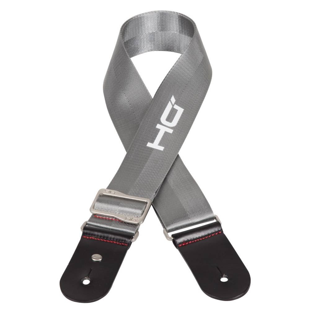 Proel DHSTRAP150GR Supreme Series Tracolla regol. termin. Vera Pelle Ita Grigio
