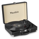 Audizio RP114BK (102.041) Giradischi valigetta altoparlanti 10W RMS e USB, Nero