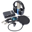 EIKON STUDIO BOX FIVE Kit Studio Rec Pro Cuffia Microf. Scheda Audio Cavo